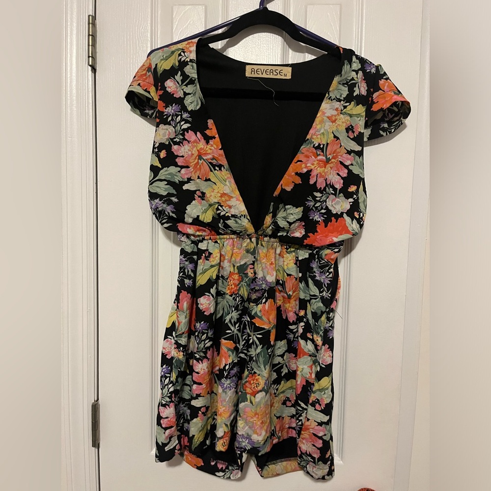 Floral jumpsuit